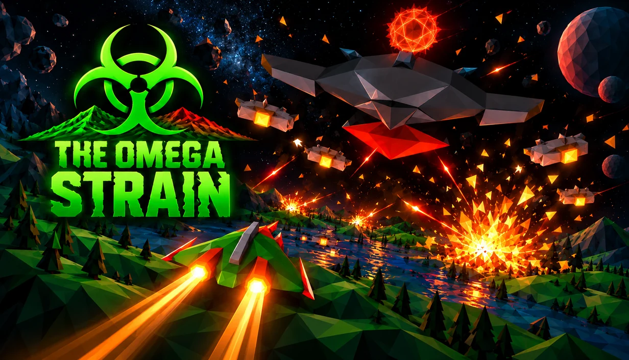 The Omega Strain artwork